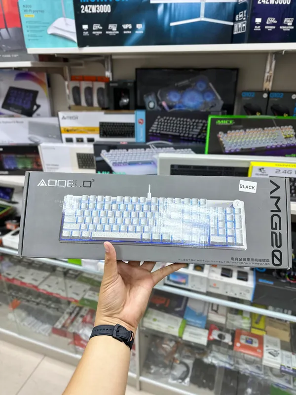 AMG20 Black – Professional Gaming Keyboard!