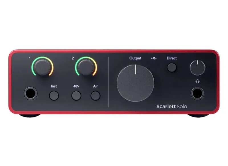 Focusrite Scarlett Solo 4Gen — фото 2