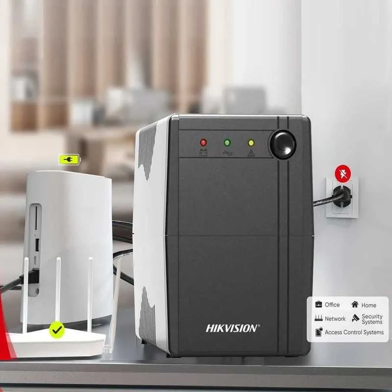 Источник бесперебойного питания Hikvision DS-UPS1000 — фото 1