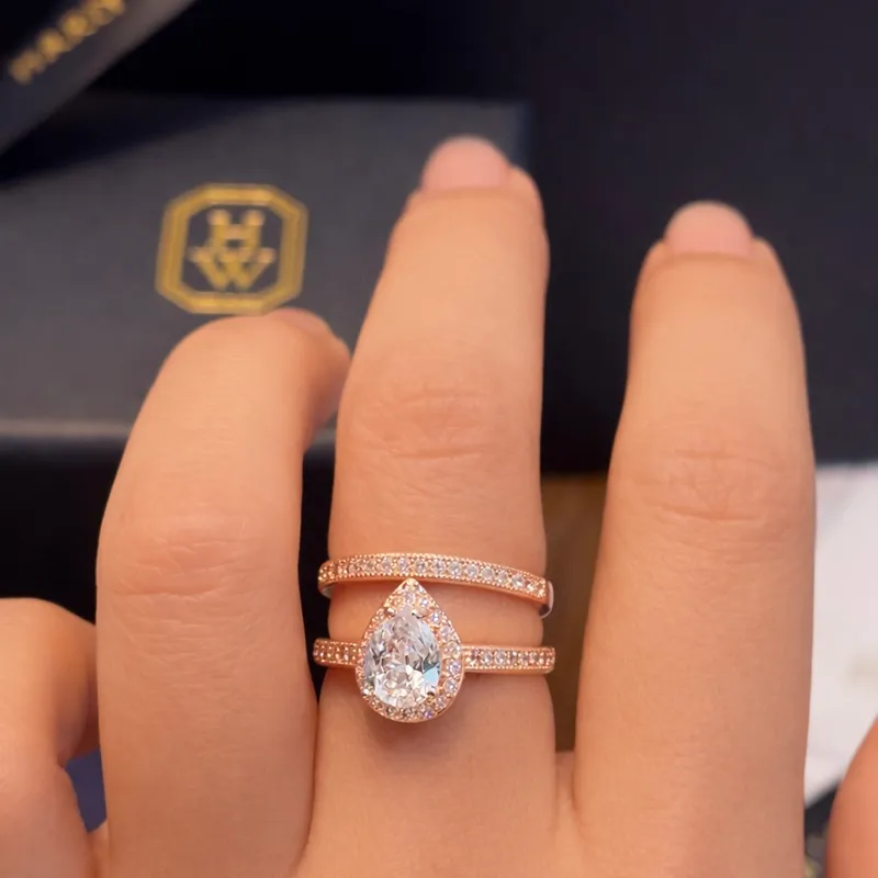 Harry Winston Pear-Shaped Ring Кольцо Uzug 2