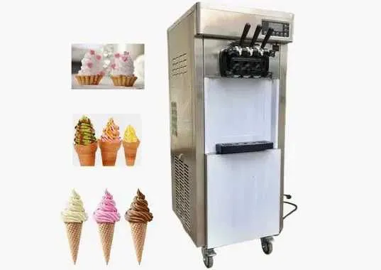 Фризер для мягкого мороженого Техника для кухни Soft Ice Cream Фризер для мягкого мороженого Техника для кухни Soft Ice Cream