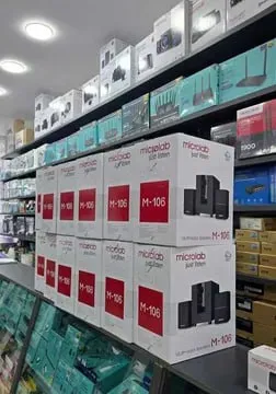Microlab M-106 10W karnaylar — yangi, muhrlangan, kafolat bilan