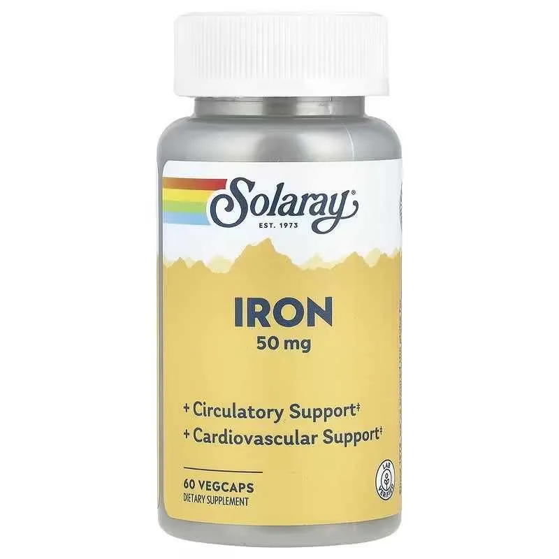 Solaray железо Iron temir темир — фото 1