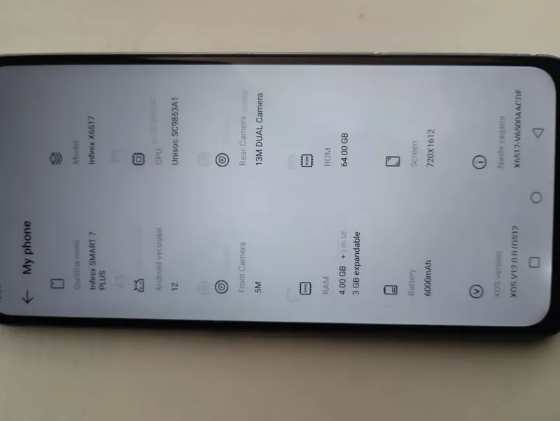 Infinix 7 3