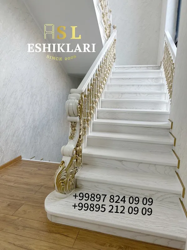 Yog’och zinalar lesnitsa zina poyalar zina apshipka — фото 5