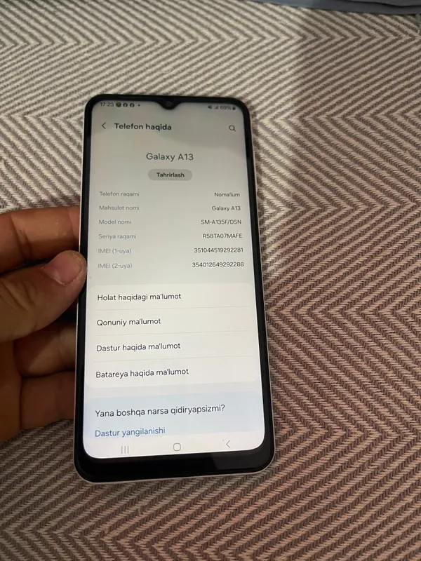Samsung 13 2