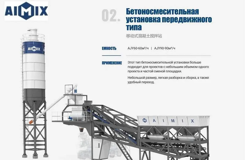 Стационарные бетонные заводы БРУ, БСУ, бетонные заводы Biton мощностью 25–240 кубометров 2 Стационарные бетонные заводы БРУ, БСУ, бетонные заводы Biton мощностью 25–240 кубометров 2