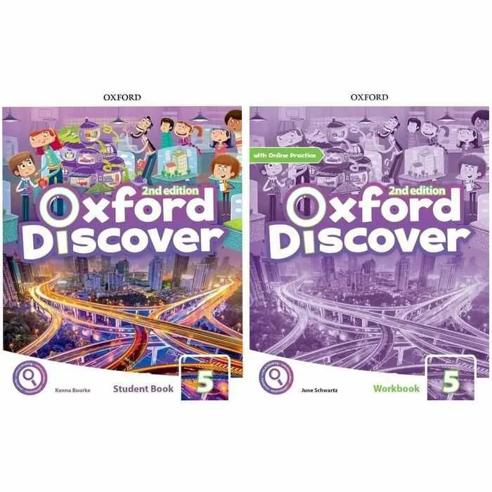Доставка. Oxford discover 2nd edition 1-6 часть, student book+workbook — фото 1