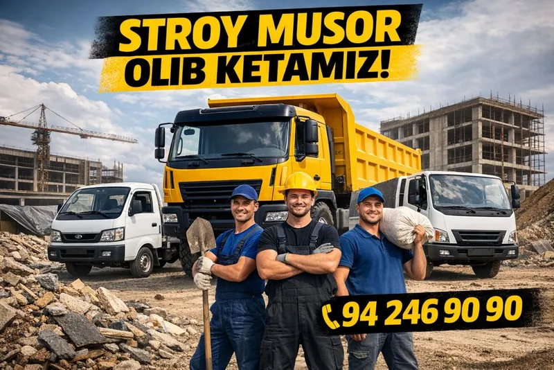 Мусор вывоз Chiqindi Stroy musor Qurilish chiqindilari