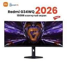 34" Монитор Xiaomi Curved Gaming Monitor G34WQi 2026