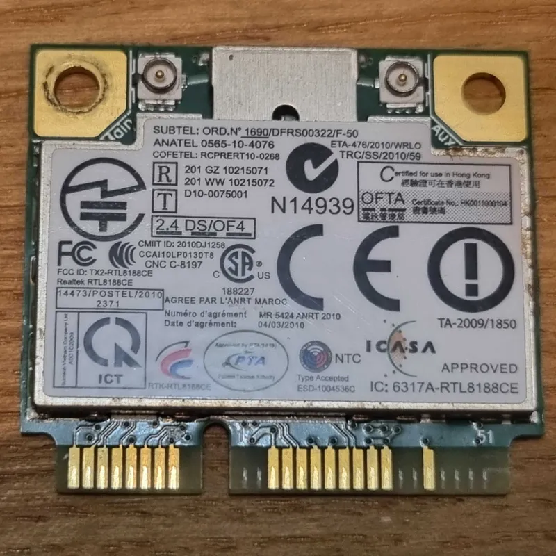 Wi-Fi адаптер Realtek Half Mini PCIe RTL8188CE — фото 1