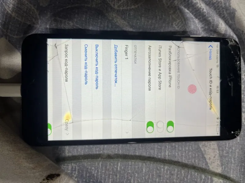 Iphone 6 plus ideal imei hammasi ishlaydi ayvi ekrananida steklosi sin — фото 1
