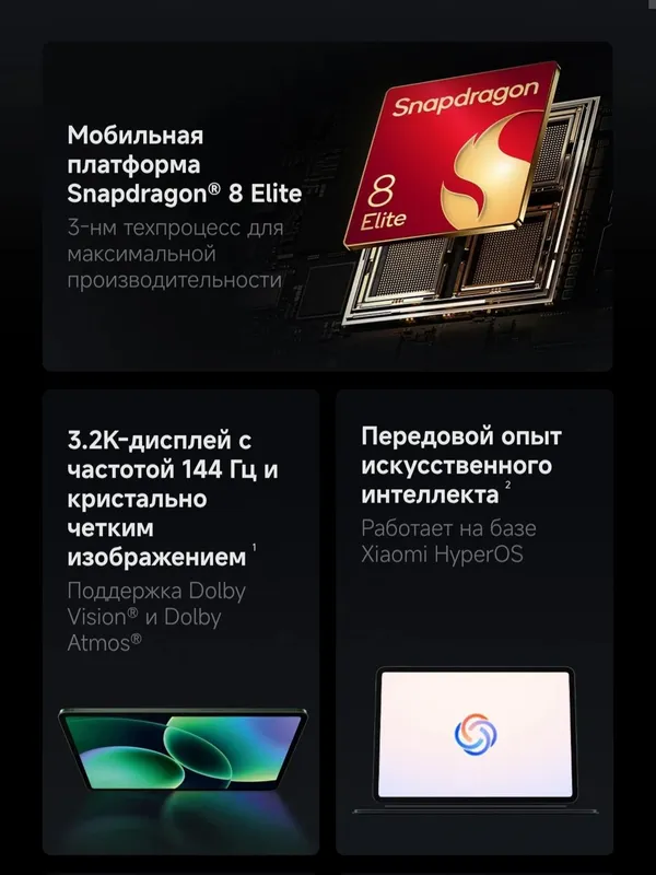 Xiaomi Pad 8 Pro 2026 New Super Skidka+Garantiya+Dastavka — фото 2