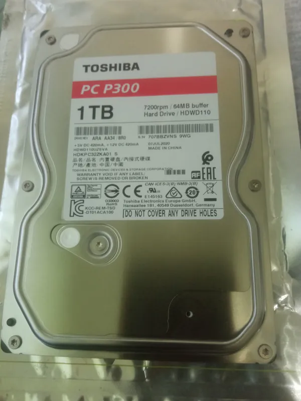 HDD 1TB Toshiba new