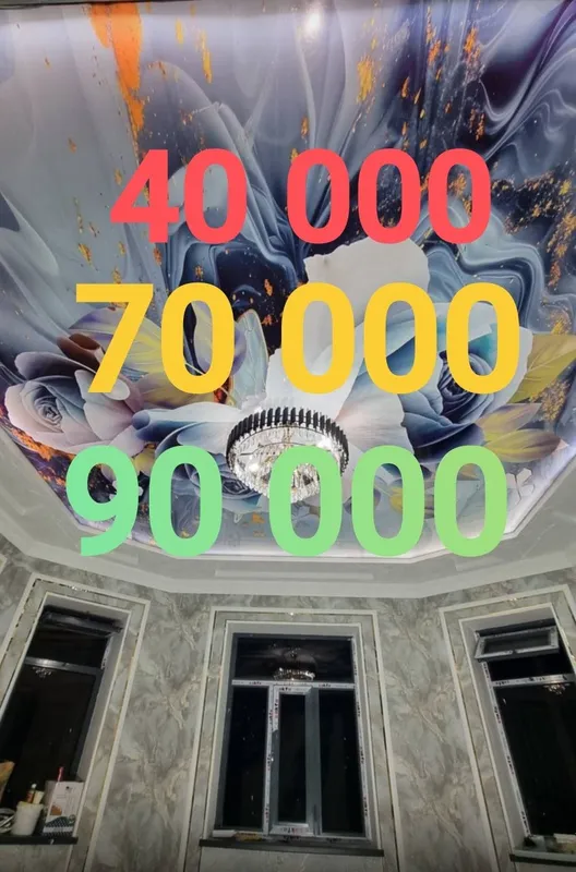 Натяжные потолки, натяжной потолок, Natijnoy potolok, Stretch ceiling