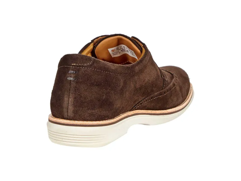 Мужские Оксфорды Timberland City Groove Brogue(коричневые) — фото 5