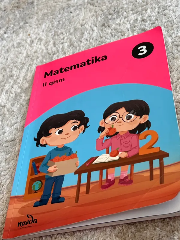 Matematika kitobi 2qism 3 sinflar uchun — фото 1
