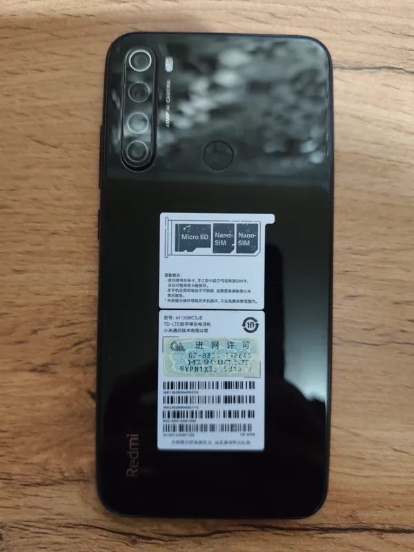 Xiaomi Redmi Note 8 - 4/64 GB Black 2 Xiaomi Redmi Note 8 - 4/64 GB Black 2