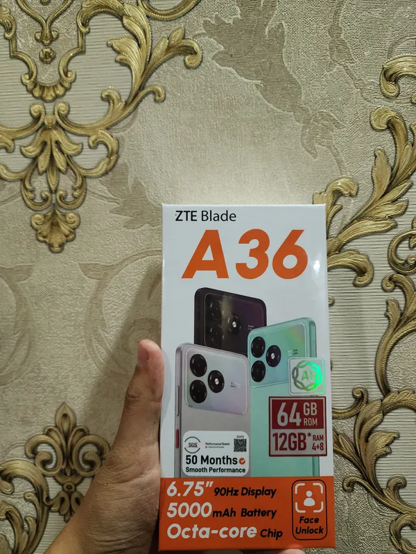zte blade a36 4/64gb qora 4