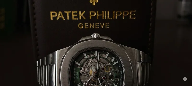 Механические часы Skeleton Patek Philippe Nautilus — фото 4