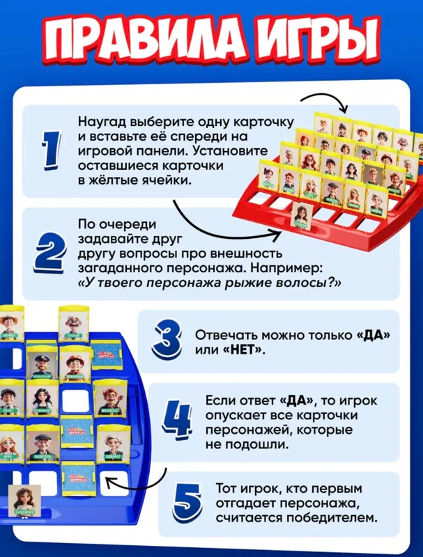 Игра «Угадай кто я» (“Guess who am I”) на англ. 4 Игра «Угадай кто я» (“Guess who am I”) на англ. 4