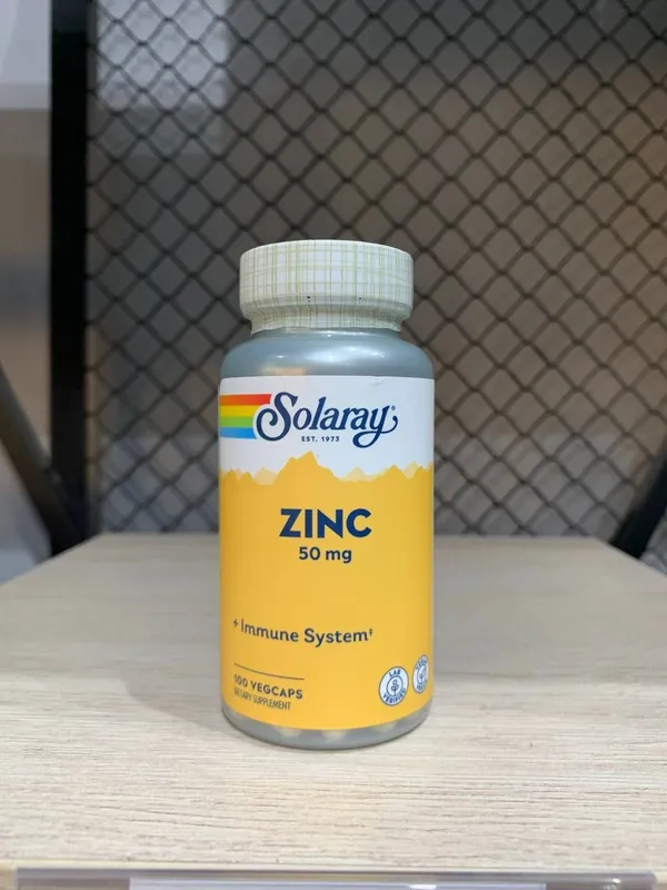 Solaray Zinc 50 mg 100 Vegcaps