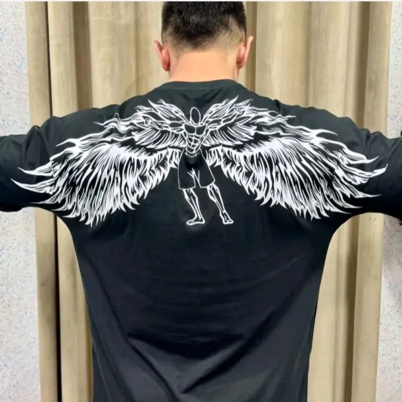 Футболка Qanotli Oversize. 3 Футболка Qanotli Oversize. 3