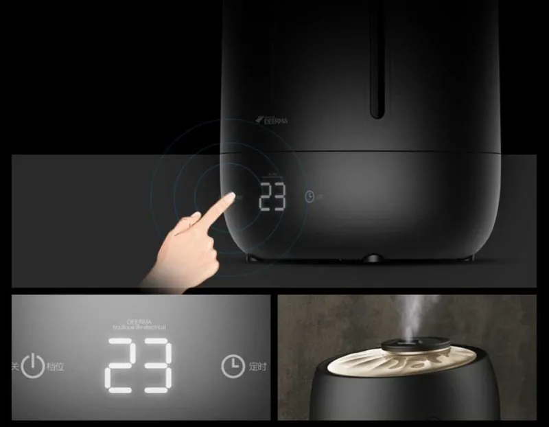 Original Xiaomi Deerma Air Humidifier DEM-F600 havo namlagichi 2 Original Xiaomi Deerma Air Humidifier DEM-F600 havo namlagichi 2