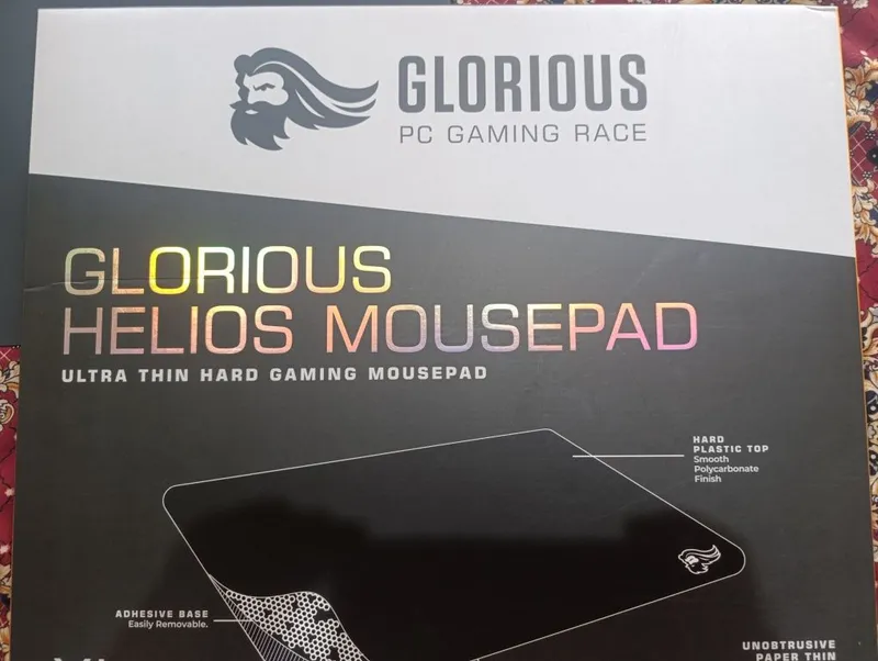 Glorious helios mousepad. — фото 2