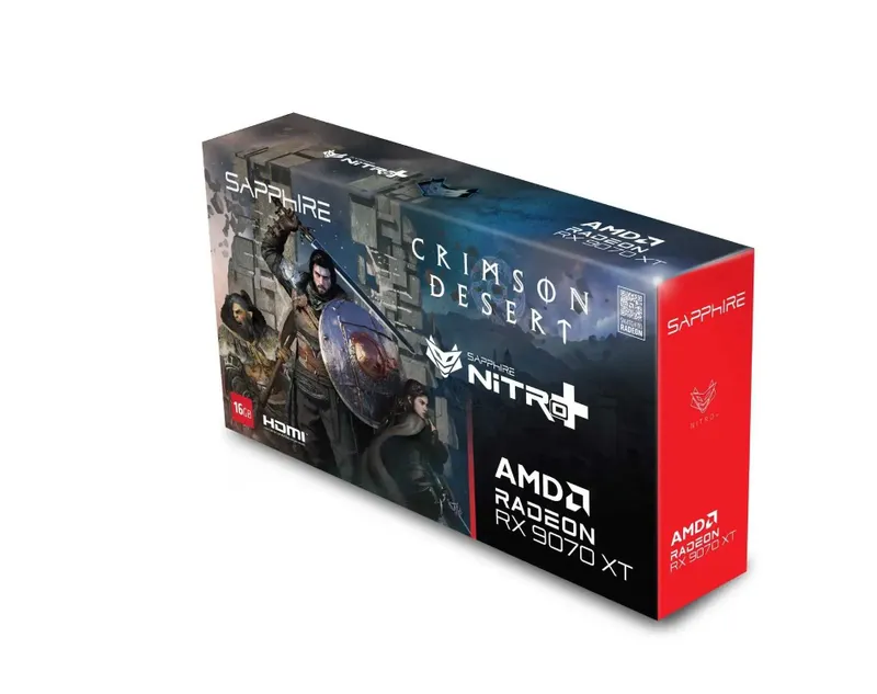 - Видеокарта Sapphire RX 9070 XT Nitro+ Crimson Desert 16GB 4 - Видеокарта Sapphire RX 9070 XT Nitro+ Crimson Desert 16GB 4