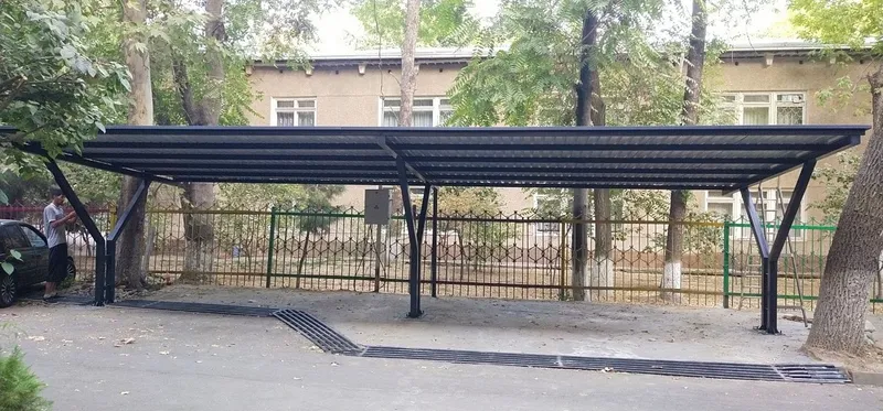 Изготовление авто навесов 3 Изготовление авто навесов 3