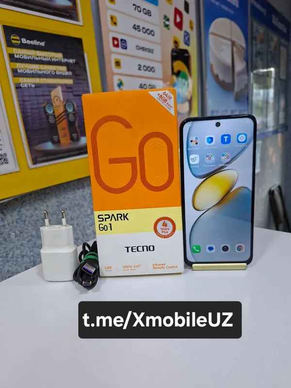 Tecno Spark Go 1 4+4/64GB 1 Tecno Spark Go 1 4+4/64GB 1