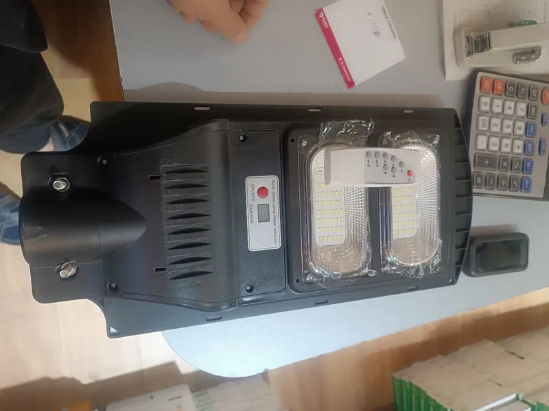 Солничний прожектор лед РКУ solar led quyosh panelli yoritgich chiroq — фото 5