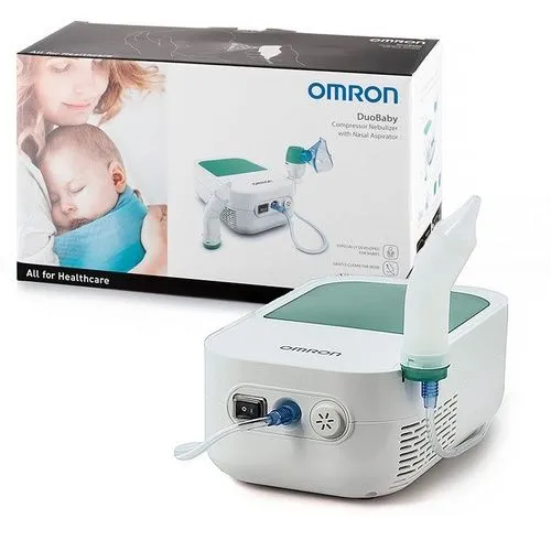 Ингалятор Omron DuoBaby (NE-C301-) — это компрессорный небулайзер 2-1