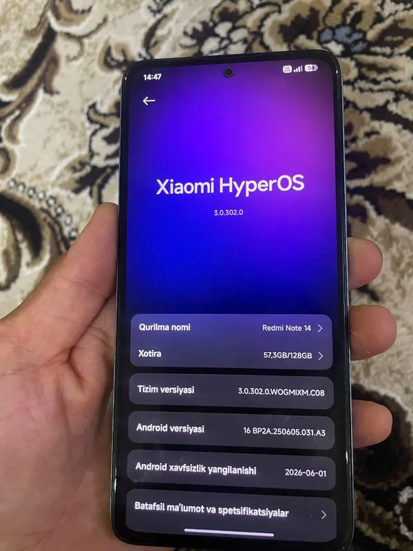 Продаётся Redmi Note 14: договоримся по номеру телефона 2 Продаётся Redmi Note 14: договоримся по номеру телефона 2