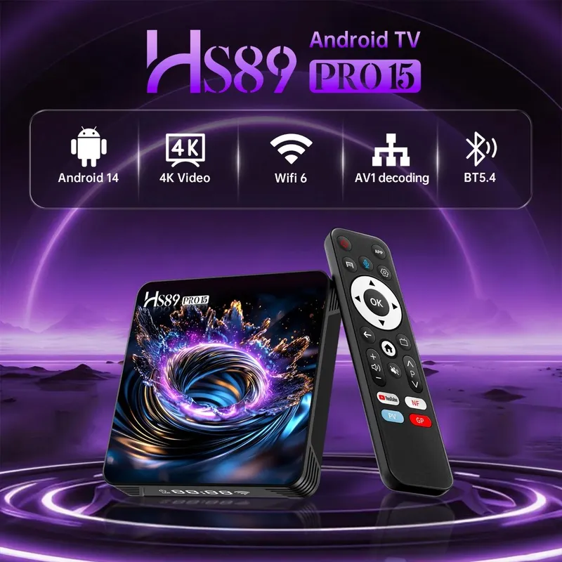 Turbo Быстрый Tvbox HS89 15PRO 2026 высшего класса +1200 Канал 6 Turbo Быстрый Tvbox HS89 15PRO 2026 высшего класса +1200 Канал 6