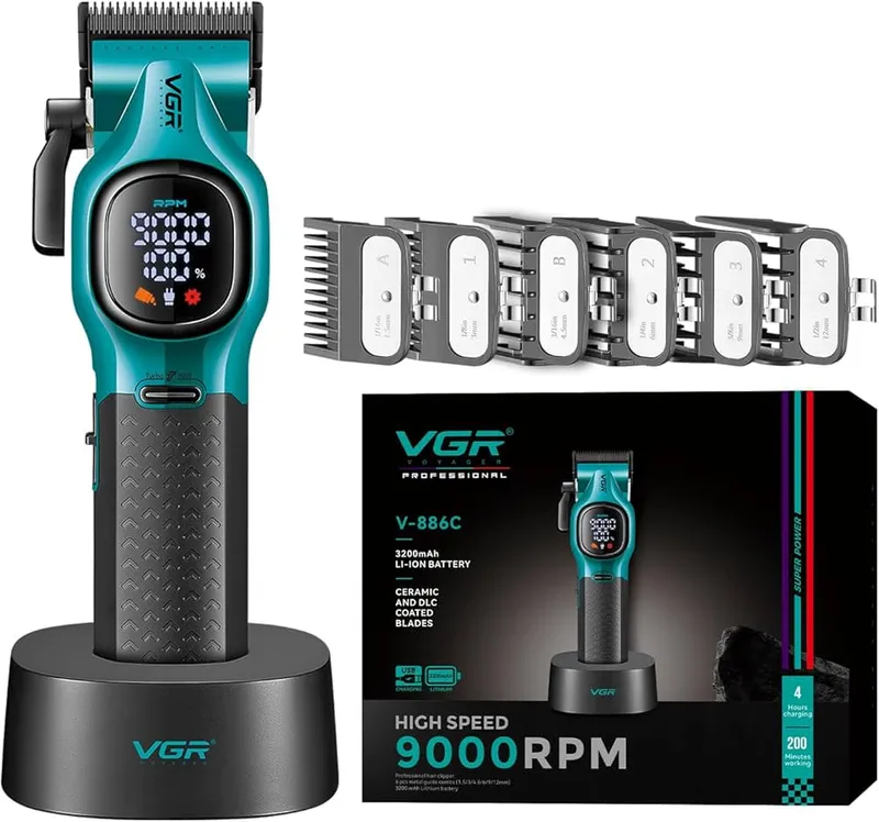 Professional Hair Clipper VGR V-886C Доставка бес.