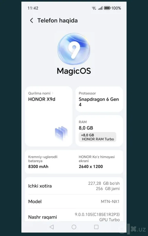 Honor x9d 5g 256 2 Honor x9d 5g 256 2