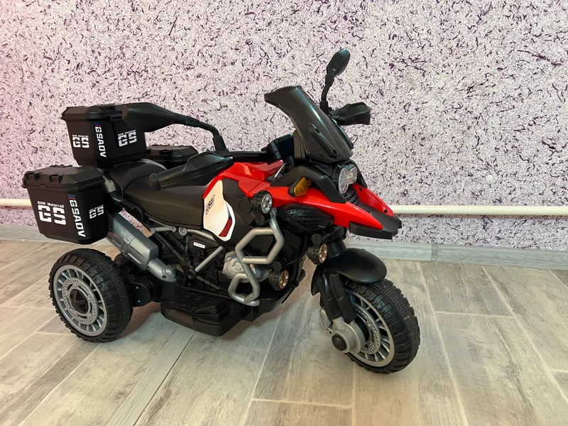 Детский электромотоцикл BMW GS (трёхколёсный) — фото 2