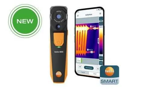 testo 860i - беспроводной тепловизор для смартфонов