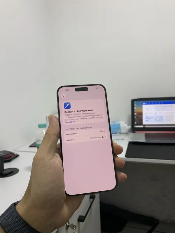 Iphone 15ProMax 256 GB 100% Natural — фото 4