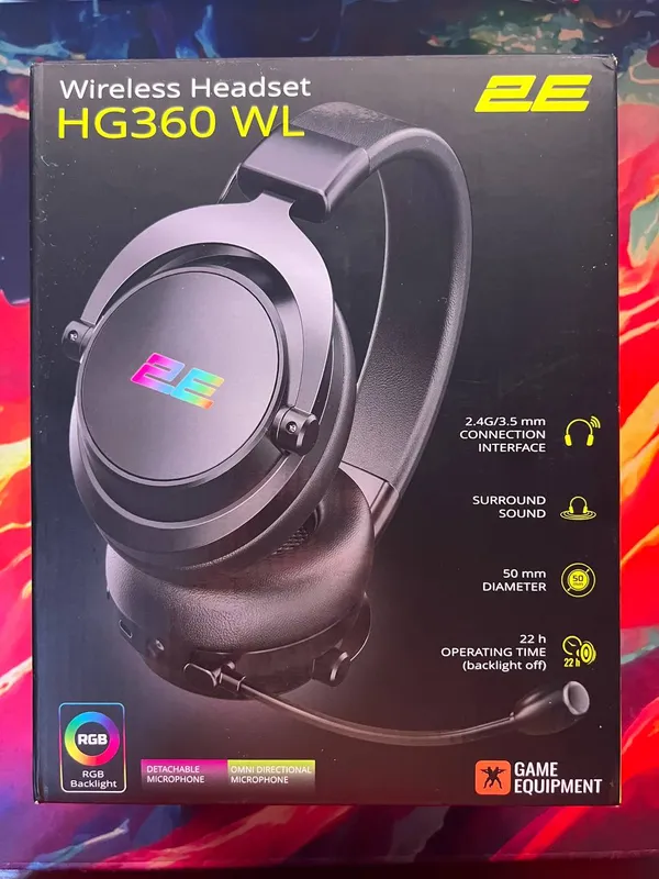 2E Gaming HG360 WL RGB Black 3 2E Gaming HG360 WL RGB Black 3