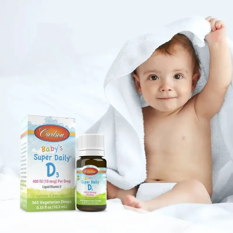 БАД Carlson Labs Super Daily Vitamin D3 10 мкг 103 мл ОПТ