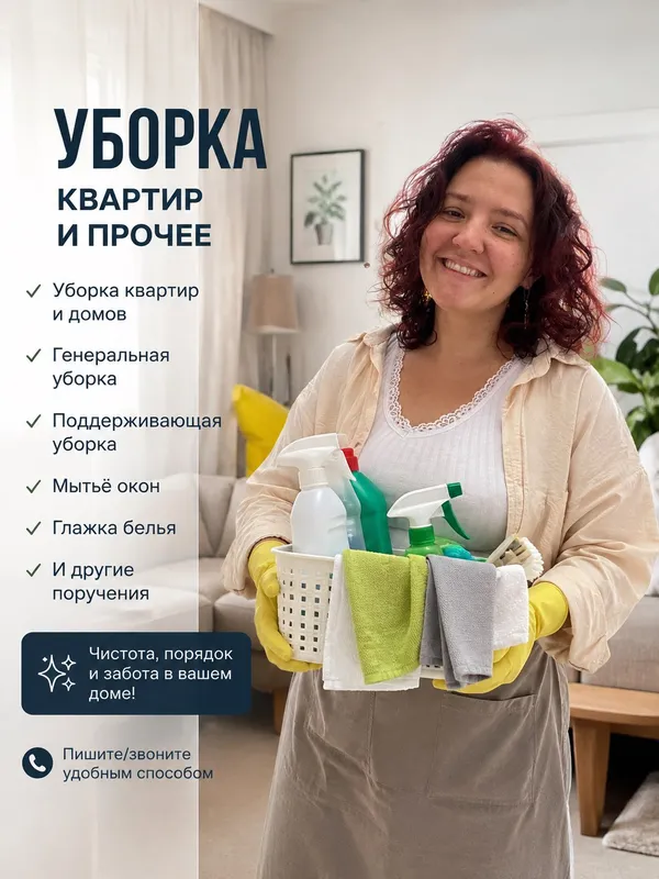 Kvartiralar, uylar va ofislarni sifatli tozalash Kvartiralar, uylar va ofislarni sifatli tozalash