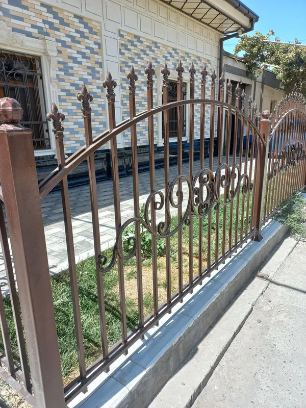 Sifatli va hamyonbop reshotka perila naves darvoza — фото 1