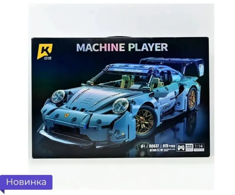 975 qismli Porsche avtomobil konstruktsiya to'plami 1 975 qismli Porsche avtomobil konstruktsiya to'plami 1