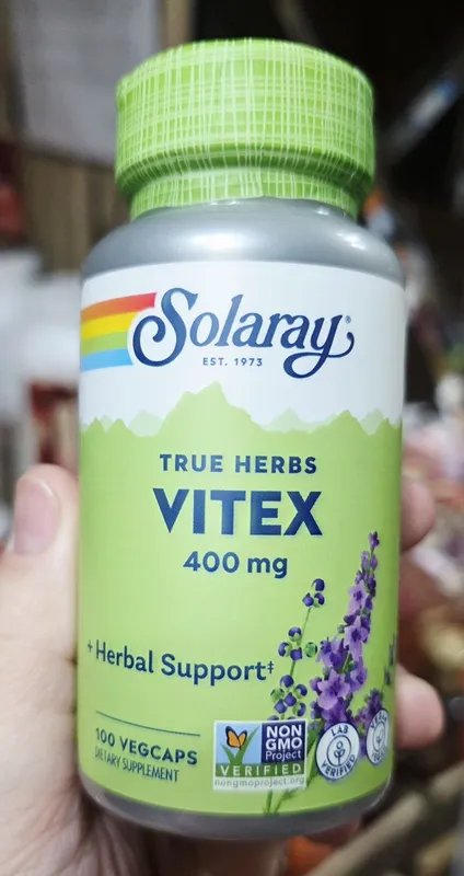 ДОСТАВКИ НЕТ Solaray vitex витекс 400 мг 100шт Made in USA
