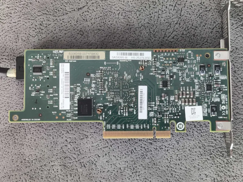 HBA SAS SATA RAID Controller HP SAS9205-8i LSI 9205-8i SFF 8087 — фото 1