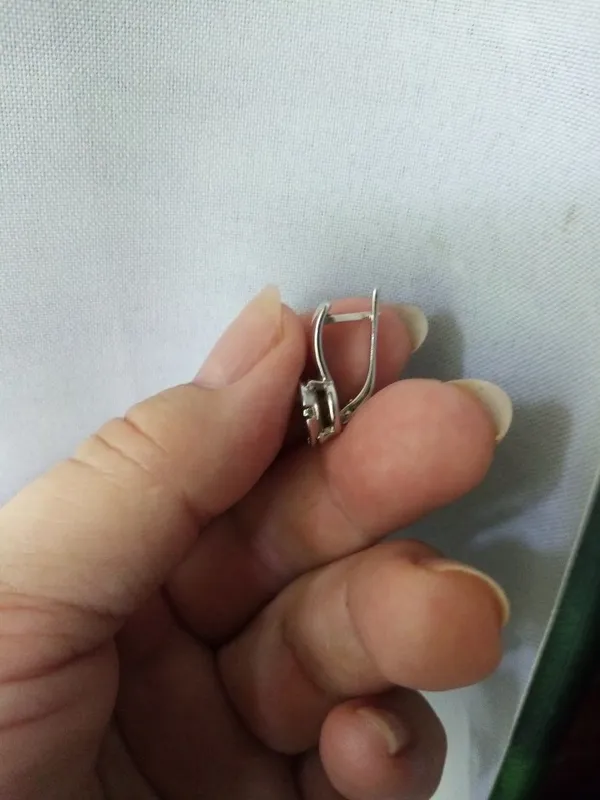 Серебро из России Санлайт серьги с иолитом и модное кольцо с феони 4