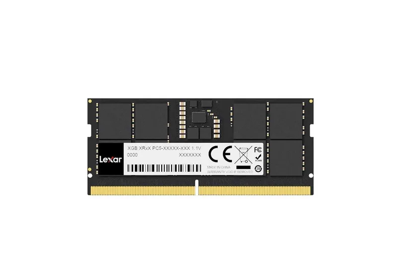 { Lexar SO-DDR5 8GB 5600MHz Notebook Memory { Lexar SO-DDR5 8GB 5600MHz Notebook Memory